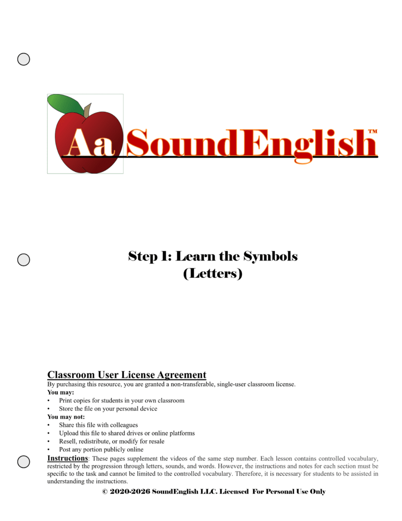 img src="Step-1Learn-the-SymbolsClassroom-scaled.png" alt="Title page for Step 1: Learn the Symbols Classroom License.
