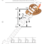 - SoundEnglish shows how to write H plus a picture of a hat