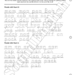 - SoundEnglish SoundEnglish Step 2.4:M-P Words to trace on page 8 to build reading vocabulary