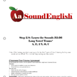 Big red apple with a green leaf ogo for SoundEnglish Step 2.8: Learn the Sounds Long Vowel Teams Classroom License Title Page